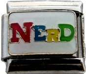 Italian Charms - Fits Nomination - Enamel - NERD